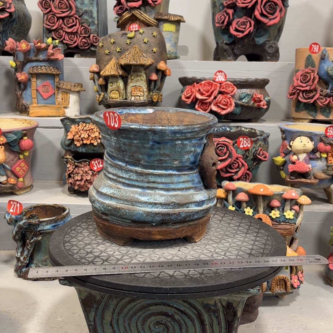 陶瓷103 号陶然花盆厂家直销