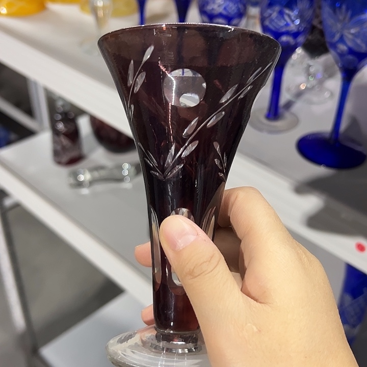 水晶玻璃手柄款微瑕一个