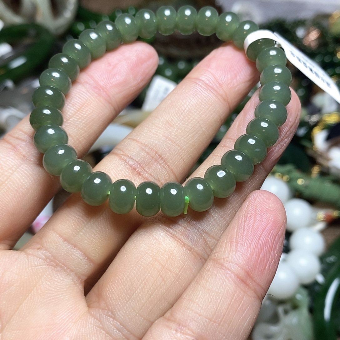 和田玉手链未镶嵌