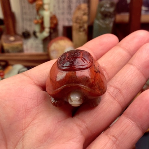 岫岩河磨玉（透闪石质玉）颈饰未镶嵌春**月