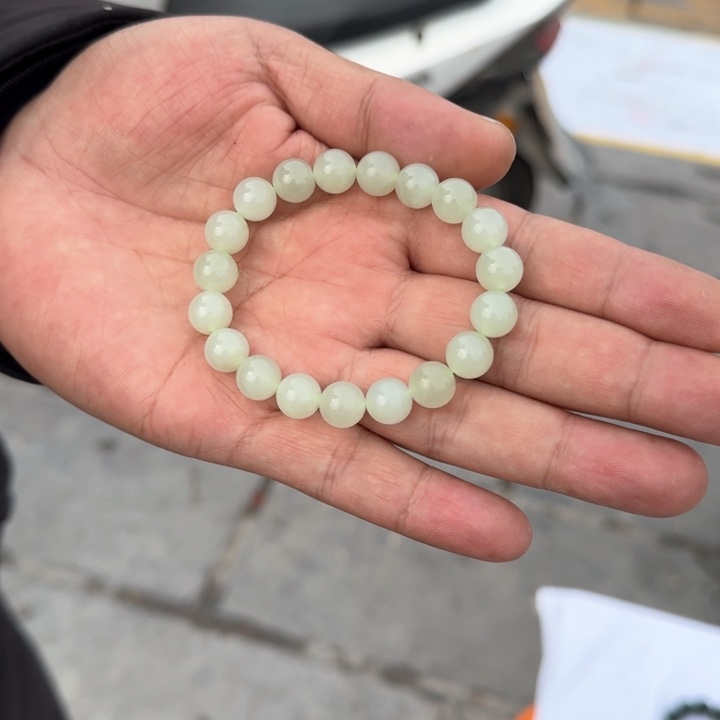 和田玉手串未镶嵌