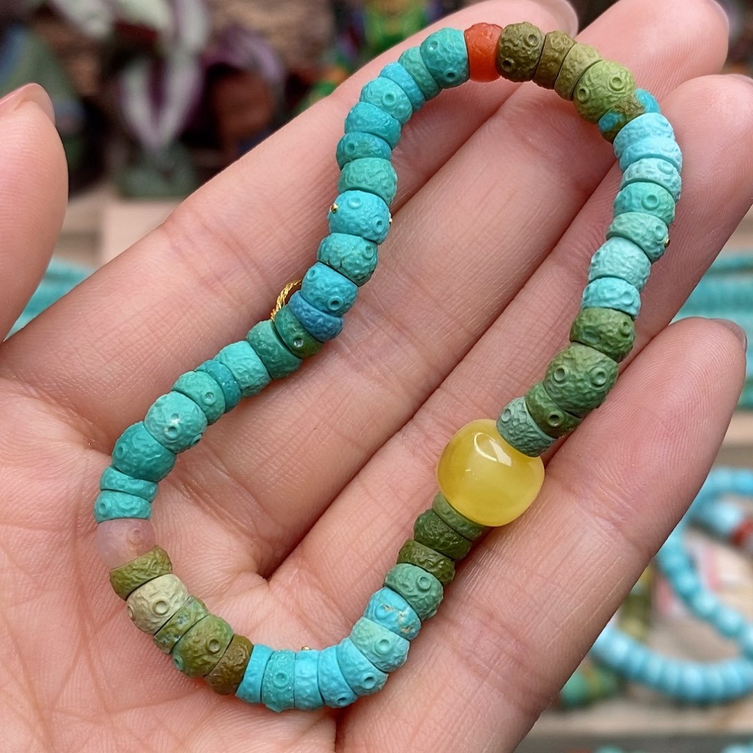 绿松石珠宝奇石未镶嵌