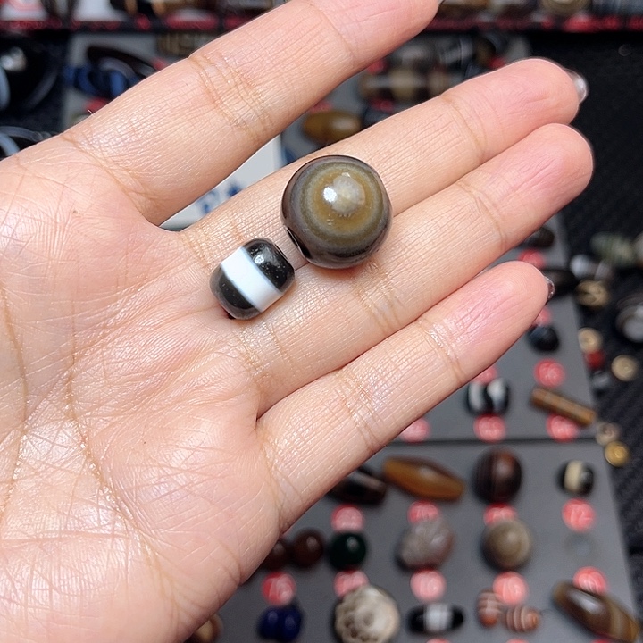 未镶嵌玛瑙/玉髓珠宝半成品