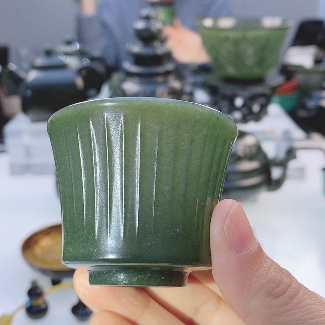 和田玉（青玉）把件未镶嵌