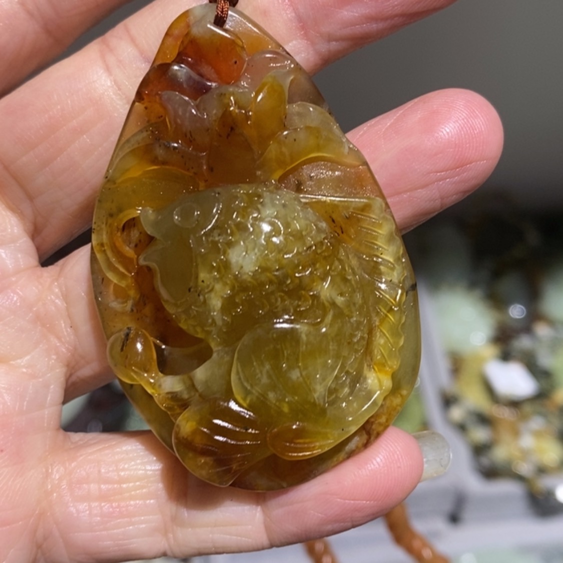 【闪购商品】岫玉毛衣链未镶嵌