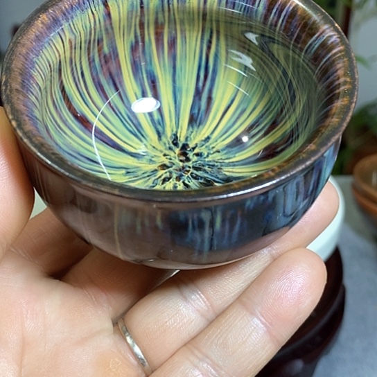 杯高温窑变主人杯