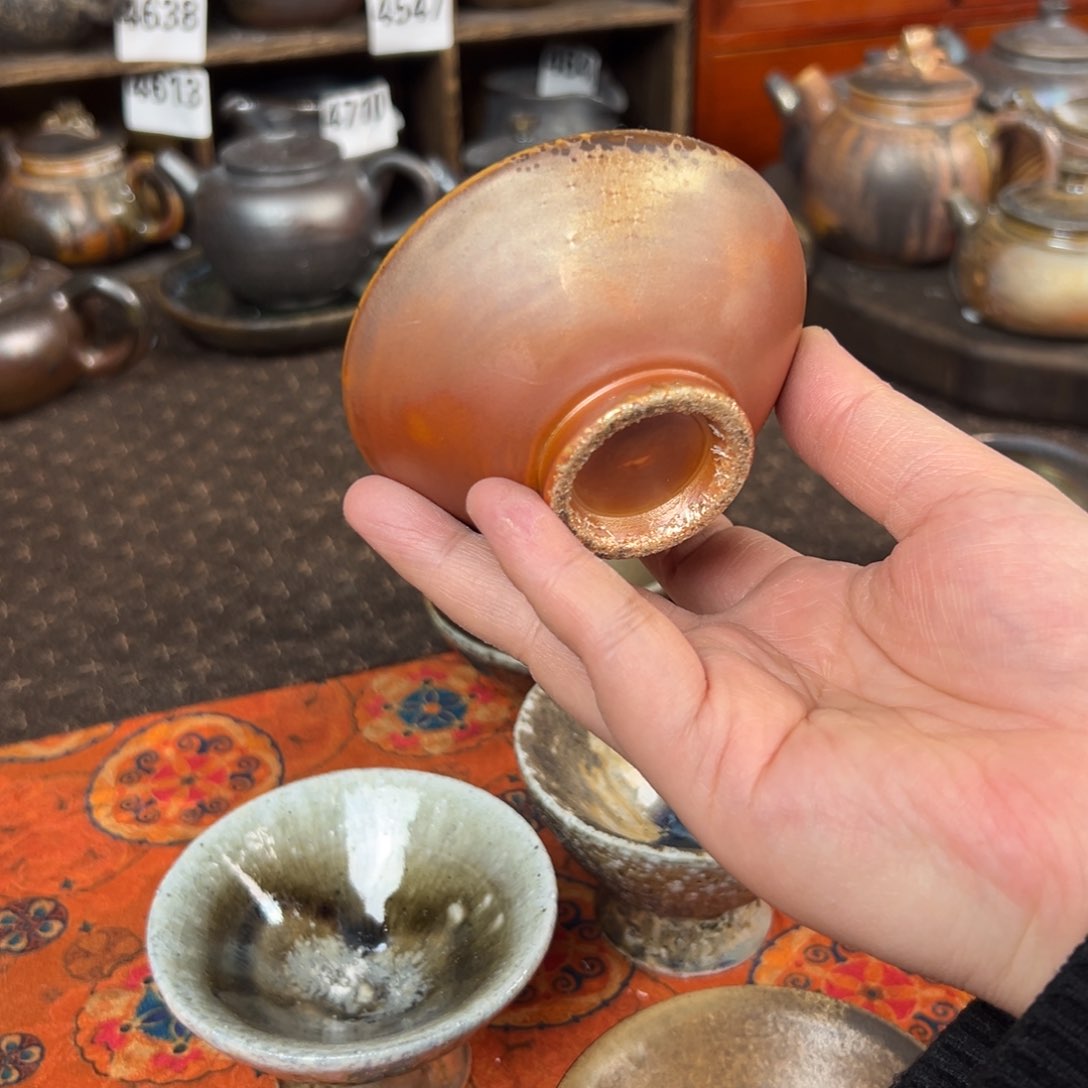 杯柴烧茶器主人杯子