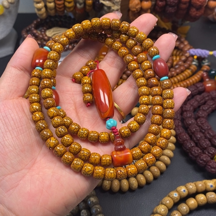 星月菩提吊坠老星月