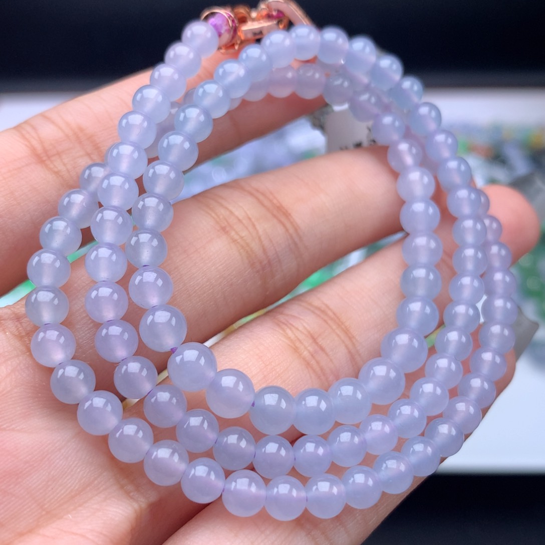 翡翠手链未镶嵌卡