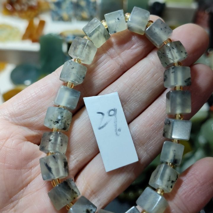 岫玉未镶嵌手串手串