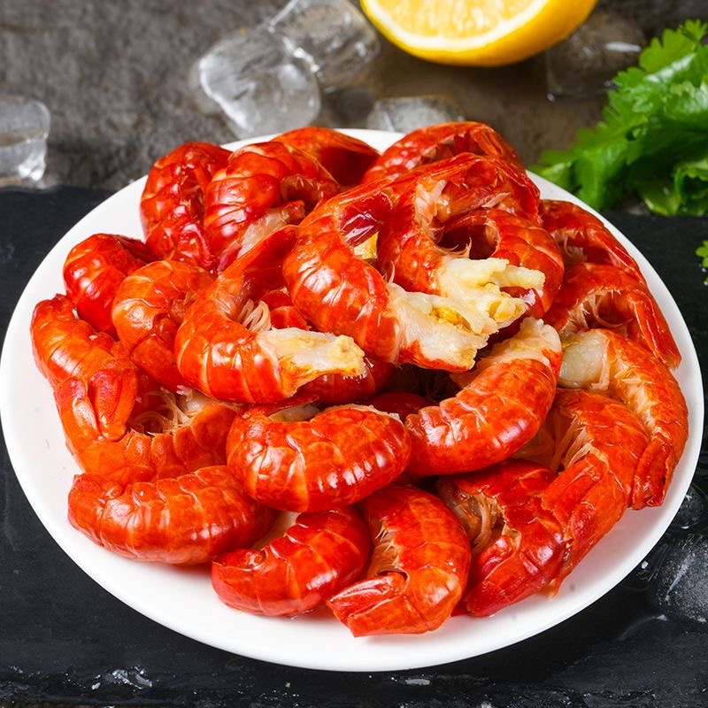 【双12活动】超大特精品龙虾尾 一斤70粒左右 500g/包*5包 送3包料