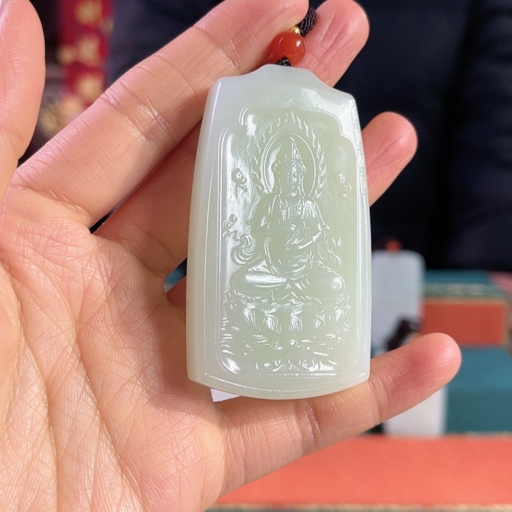 和田玉吊坠未镶嵌