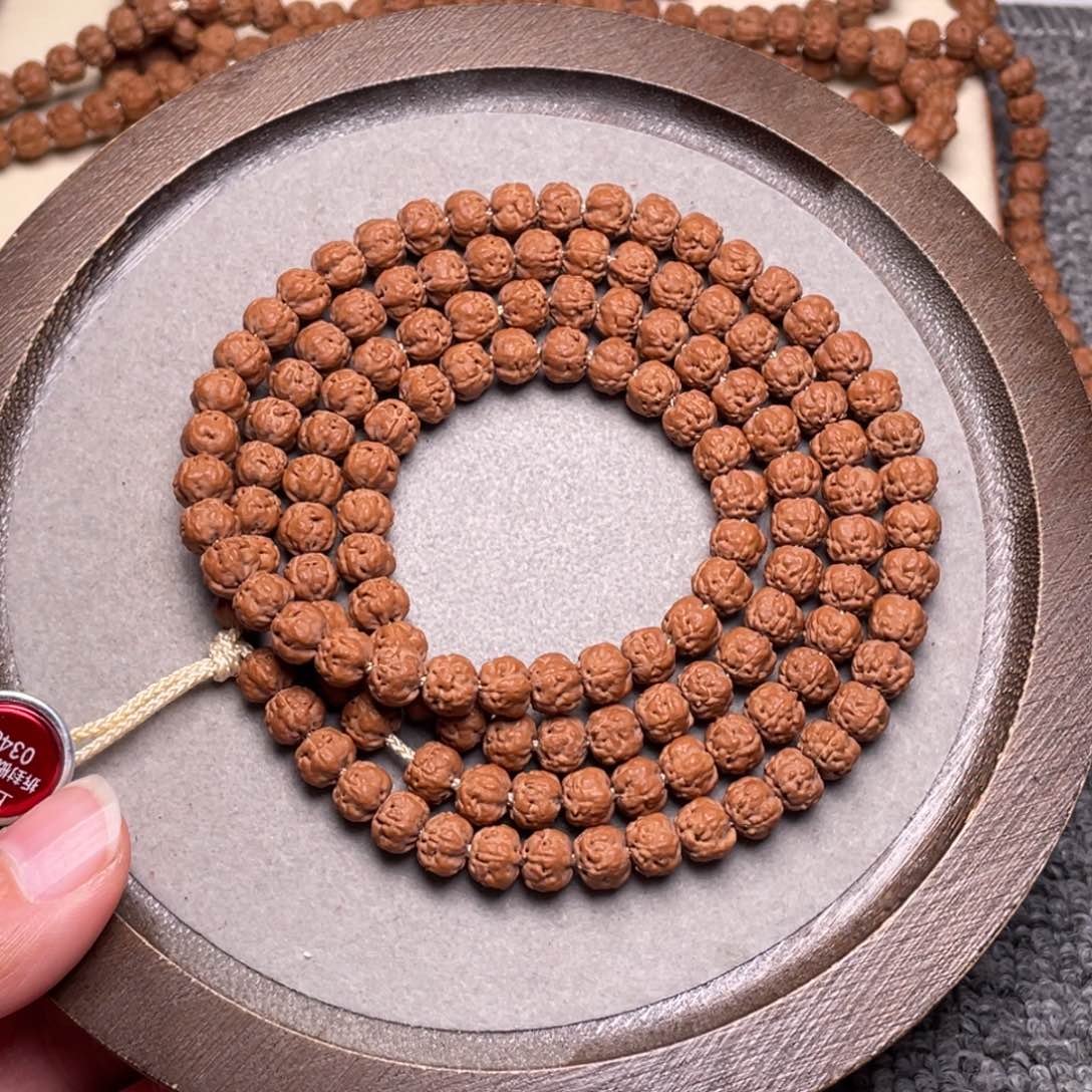 手串金刚菩提呵*?梅朵头货佛手108尺寸7