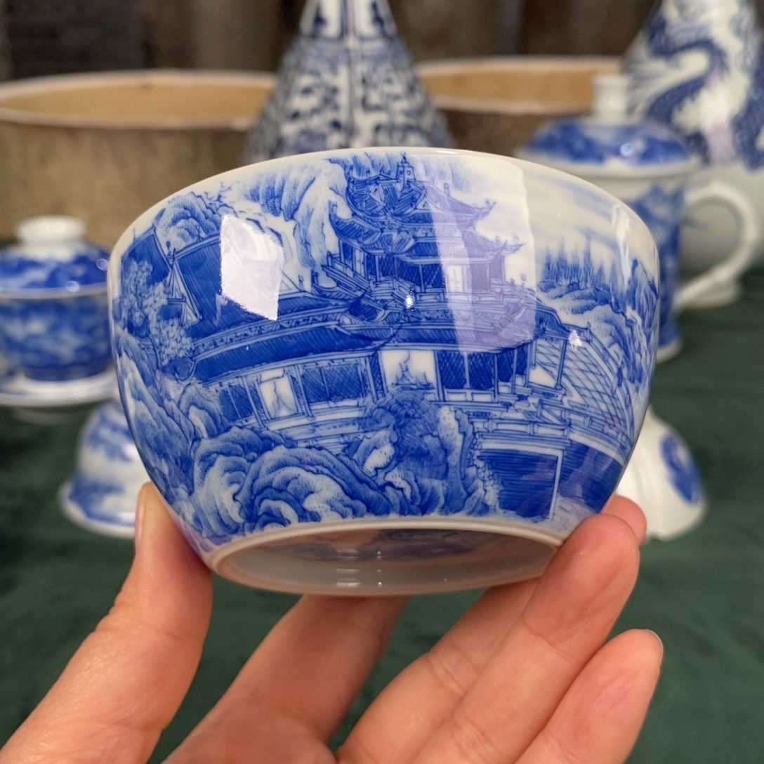 杯景德镇陶瓷手工手绘