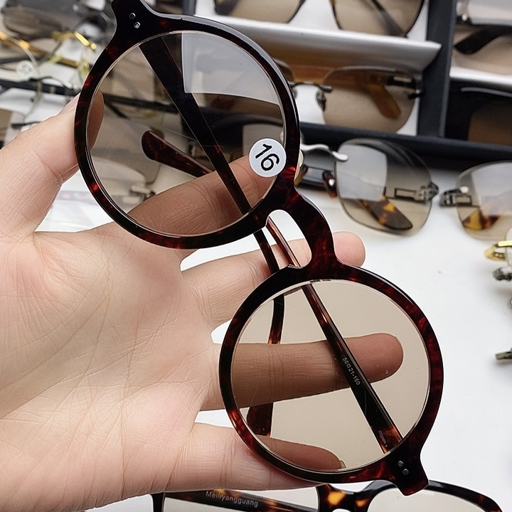 天然水晶石头眼镜