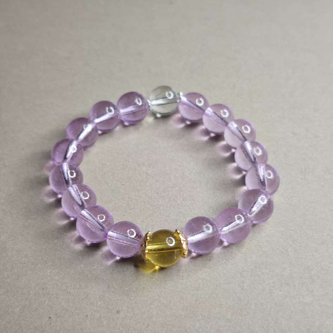 【福满满珠宝】X045-精美DIY粉手串-多样性发其一