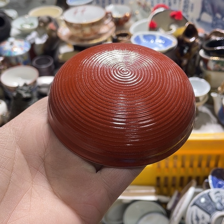 瓷片在一起的时候就是这样