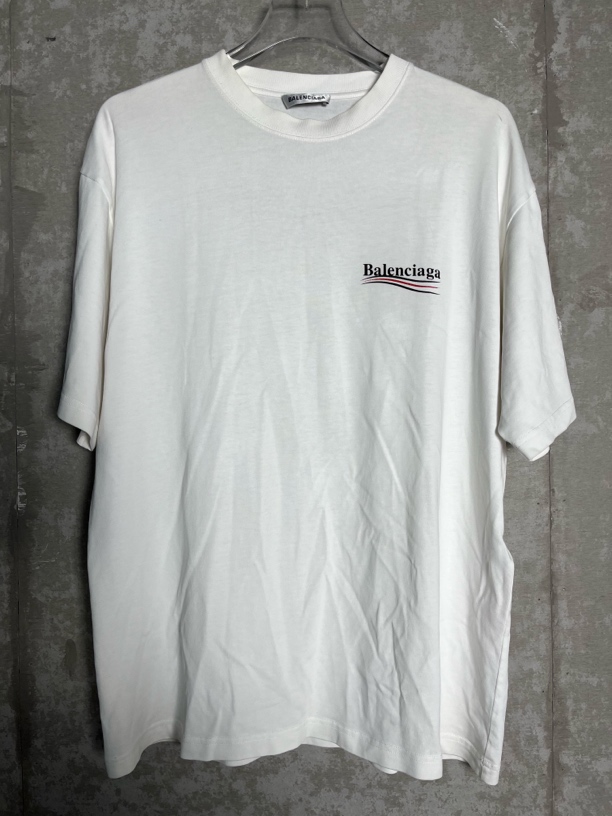未使用 Balenciaga/巴黎世家 XS*1/巴黎世家可乐印花短袖/08402