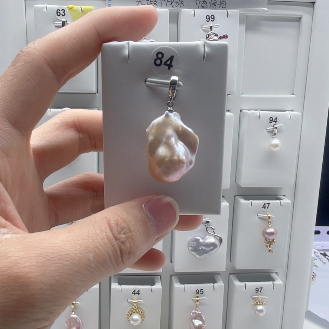 颈饰淡水珍珠合金