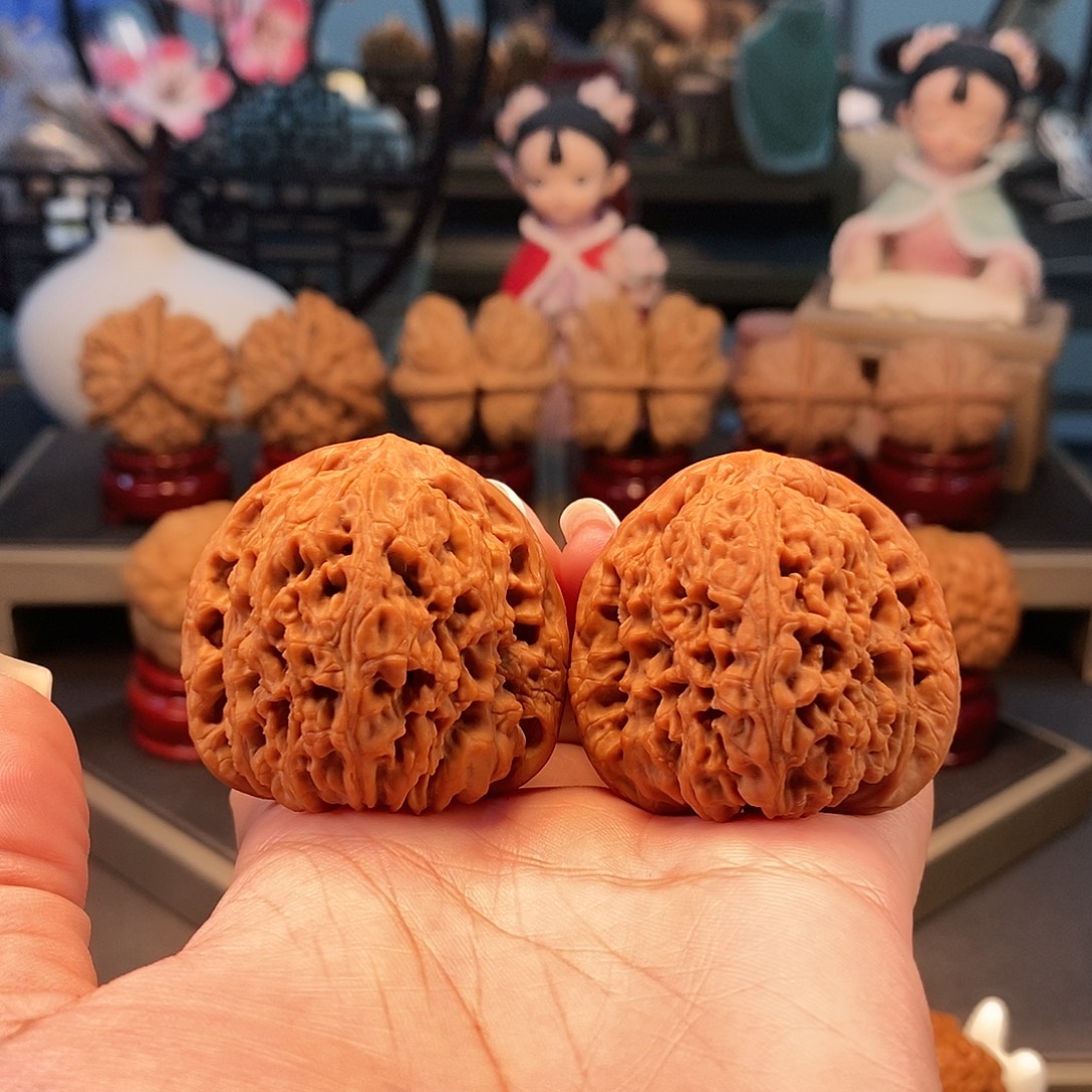 Y***n文玩核桃把件42南疆石