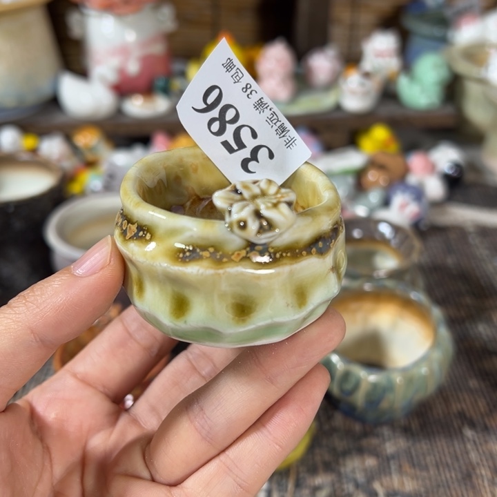 活动价满30包邮景德镇手工花盆z