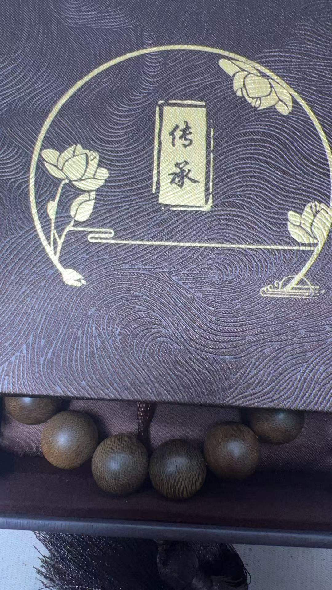 增香沉香木作【海南老料木色 卡1.4】手串清幽淡雅