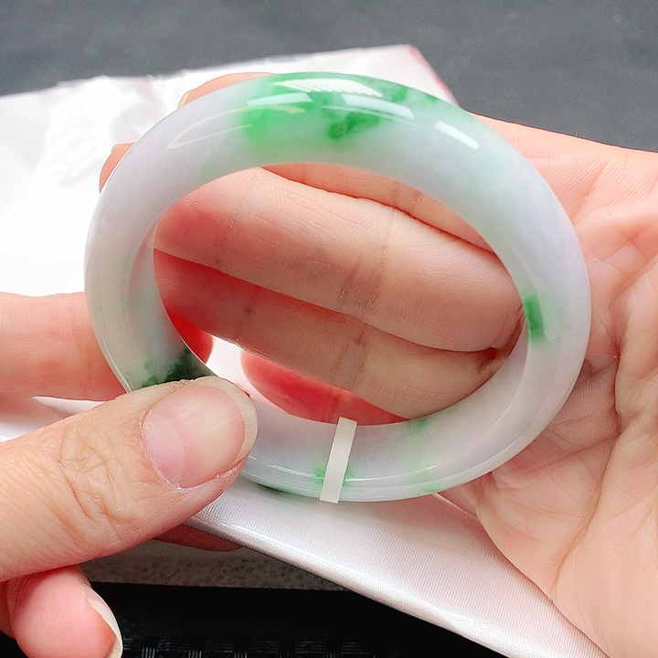 翡翠手镯未镶嵌手镯56