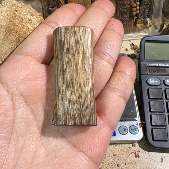 沉香吊坠白棋楠沉香吊坠5.5克