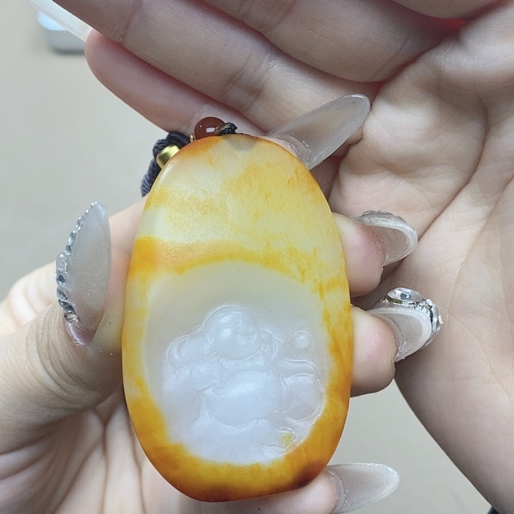 和田玉挂件未镶嵌G