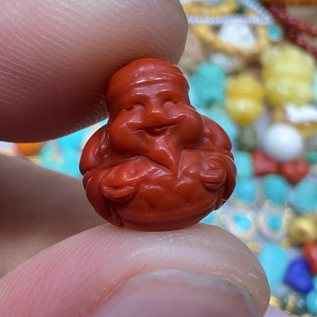 南红玛瑙未镶嵌颈饰