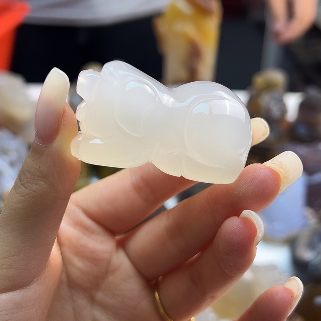 玛瑙/玉髓未镶嵌吊坠(不含链)