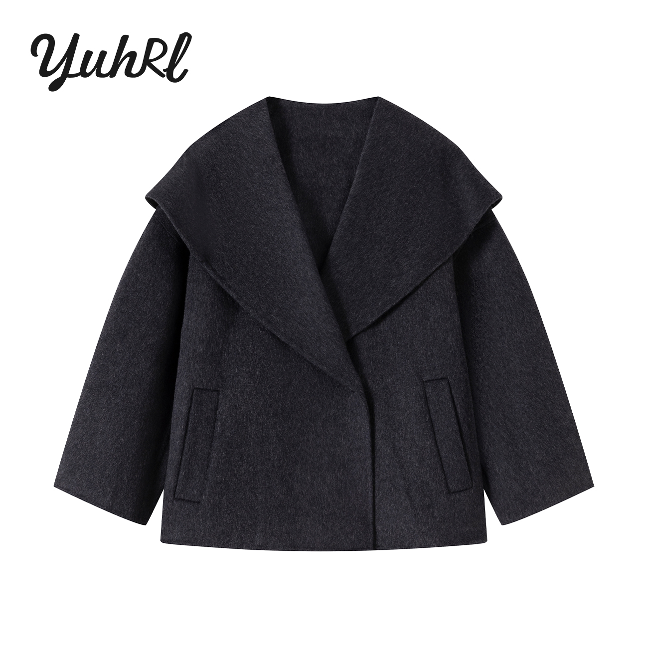 【遇幻YUHRL】秋冬休闲设计师舒适短款大衣外套#70165