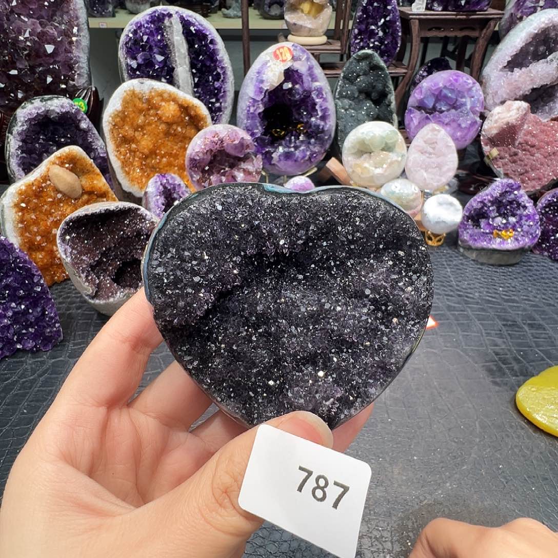 未镶嵌珠宝半成品紫晶