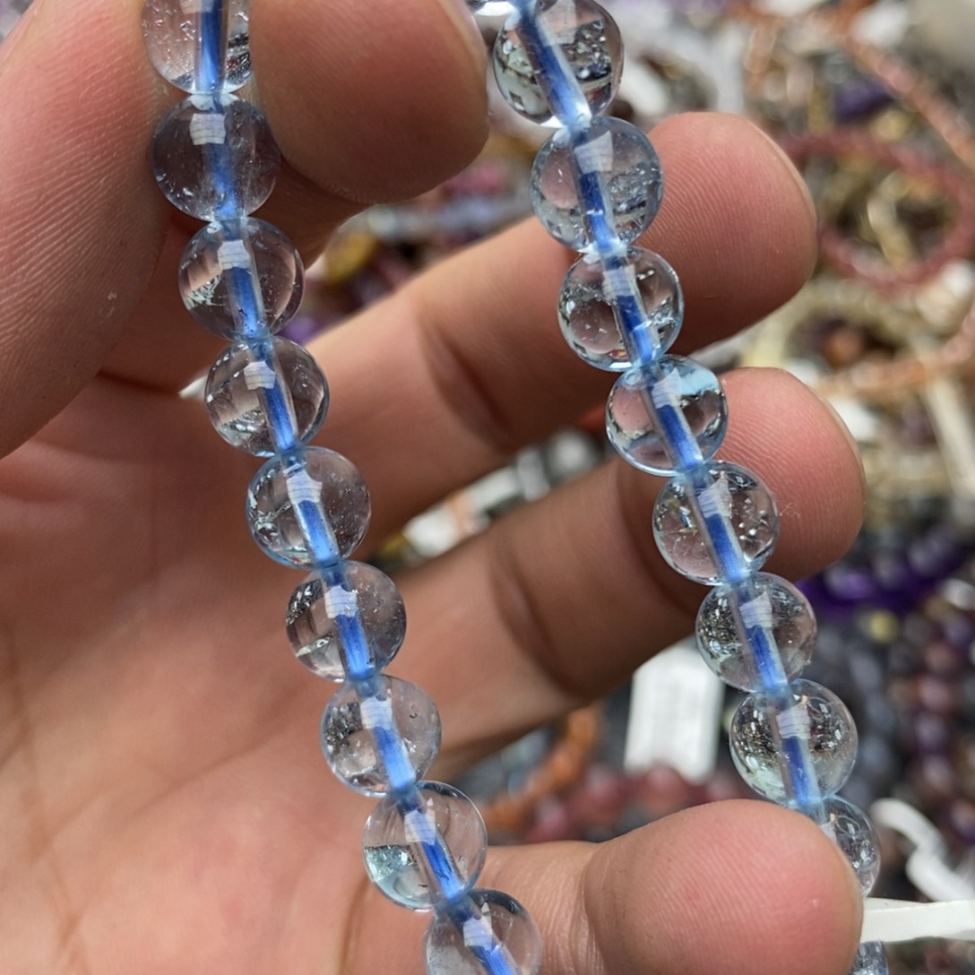 托帕石手链未镶嵌手链