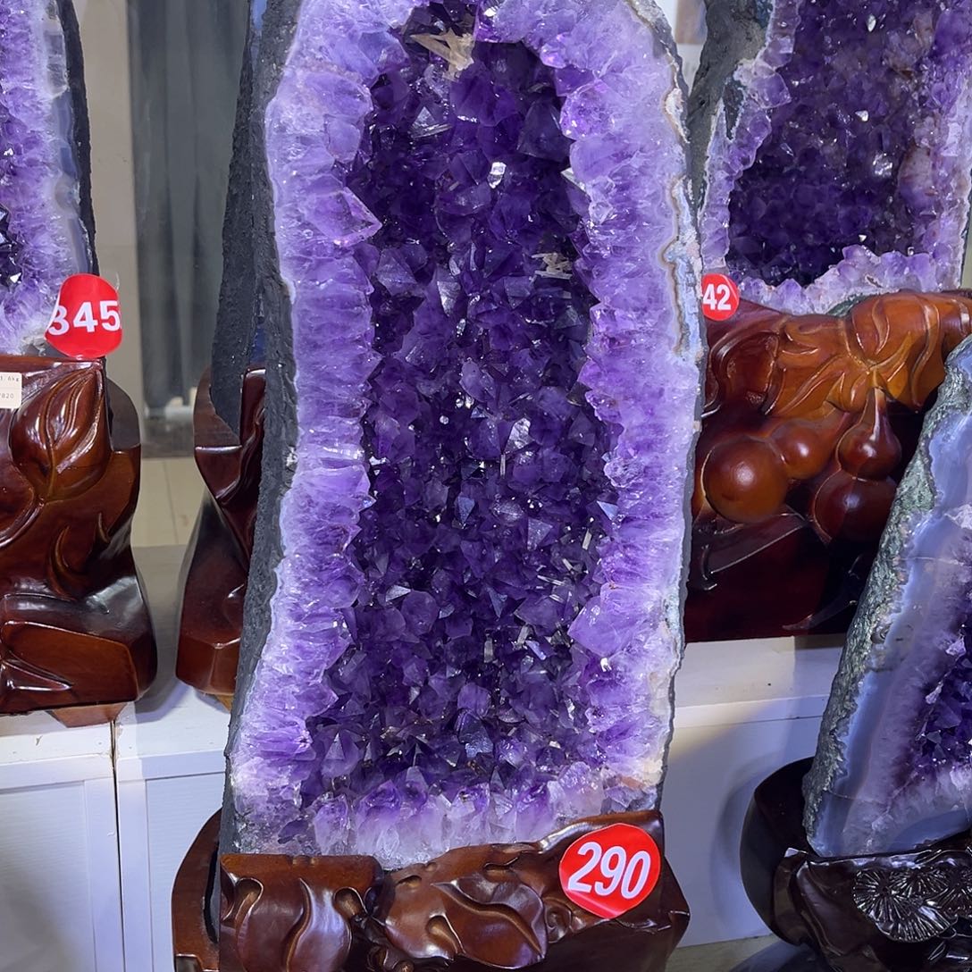 未镶嵌紫晶大型摆件（非配饰）晶