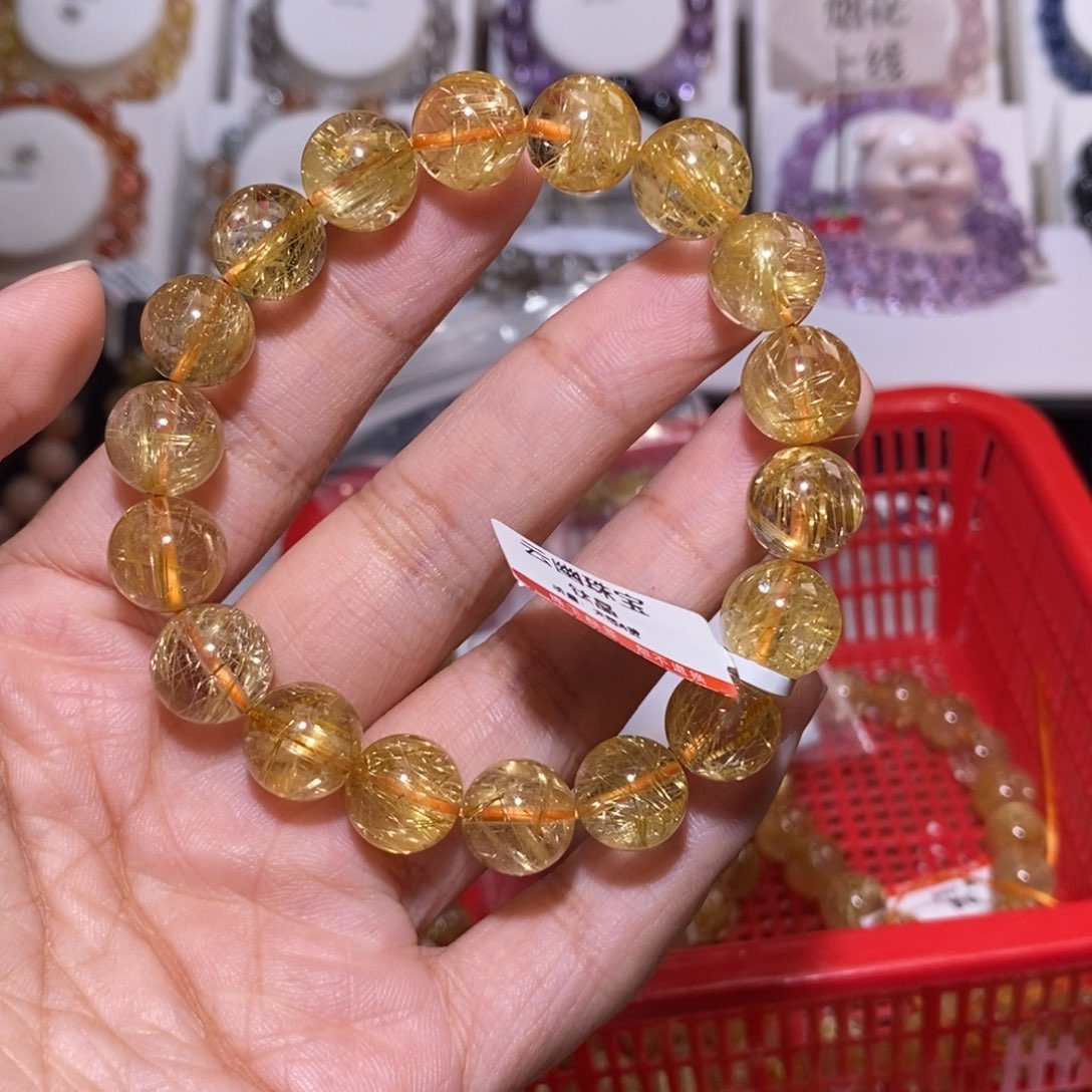 【闪购商品】发晶手串未镶嵌派****?差价2470