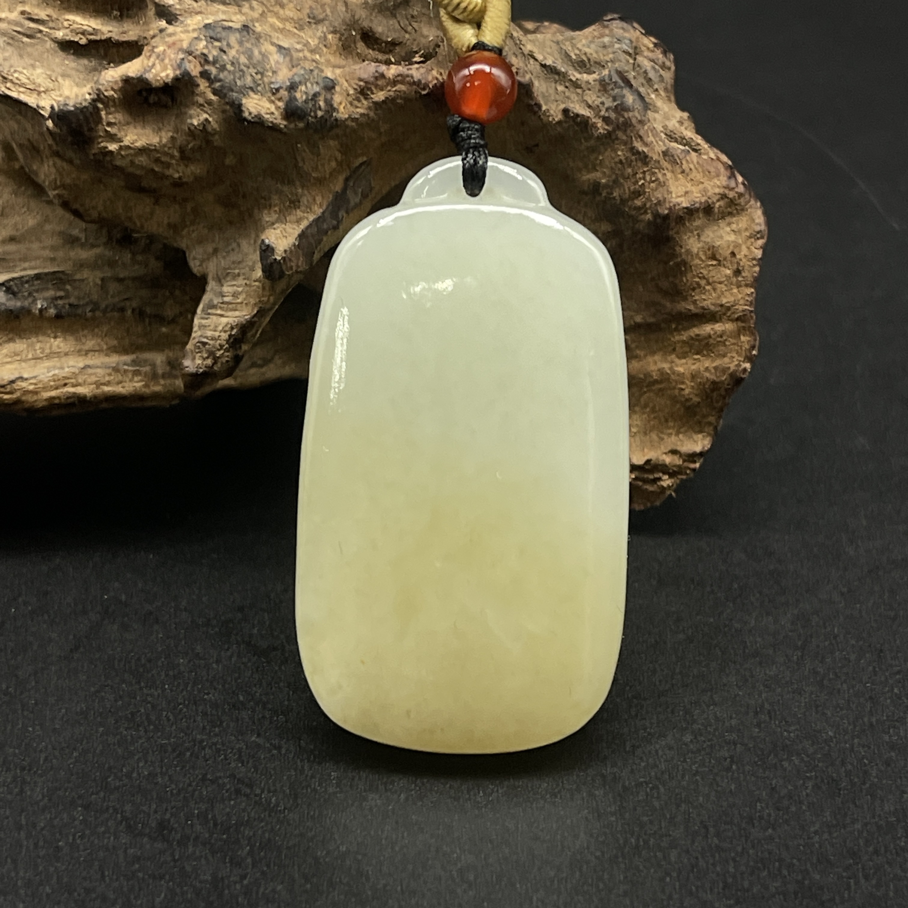 《清代》和田玉无事牌  山东文物商店泰运 ZZXCDH580913