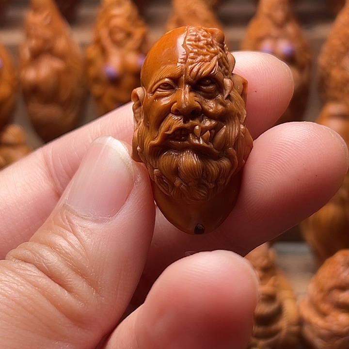 领***好橄榄核吊坠橄榄核