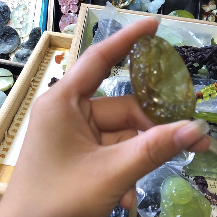 未镶嵌岫玉岫玉挂件