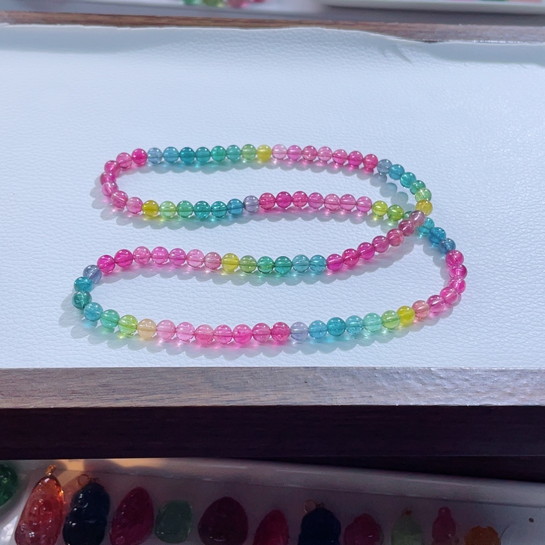 手链未镶嵌碧玺5.7mm左右