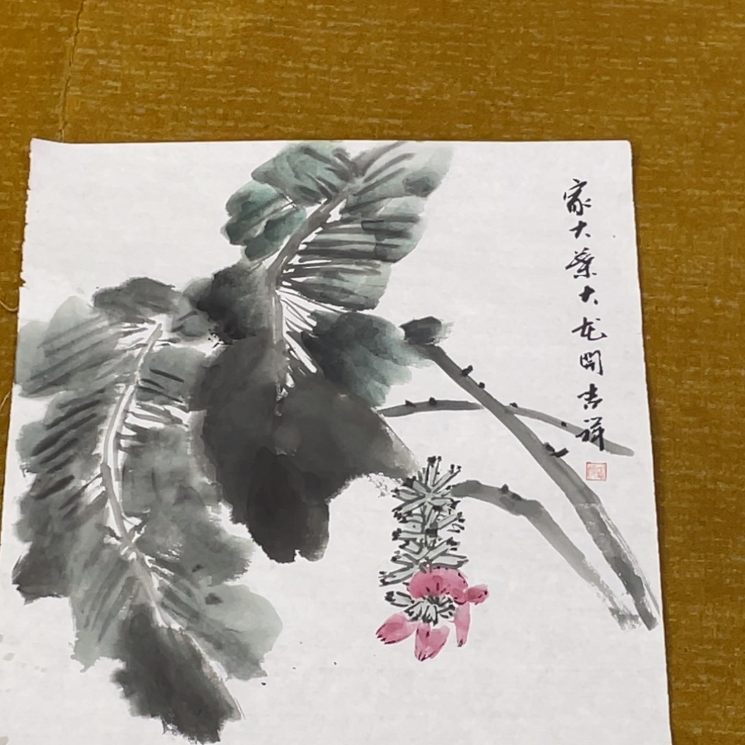 国画胡世银老师作品小品花鸟555