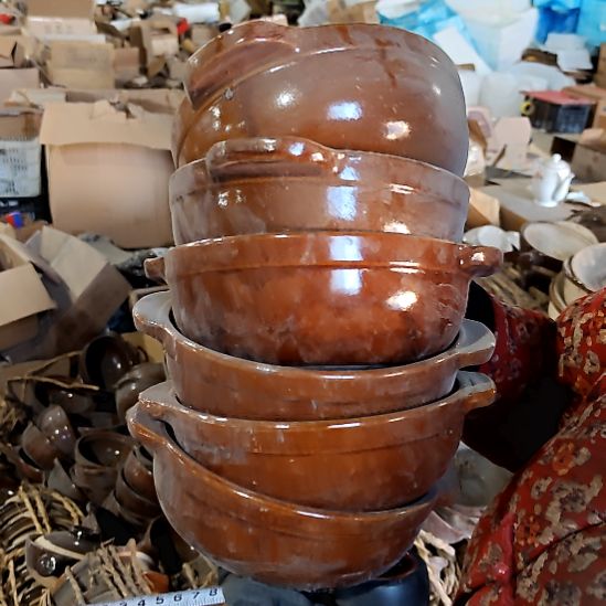 瓷片陶瓷盘子碗啥都有6个