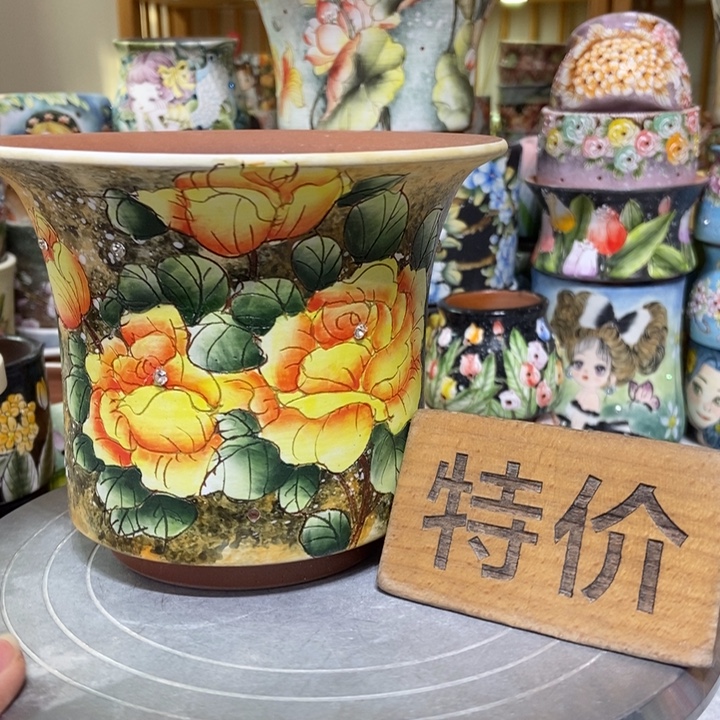 景德镇艺术手绘作品