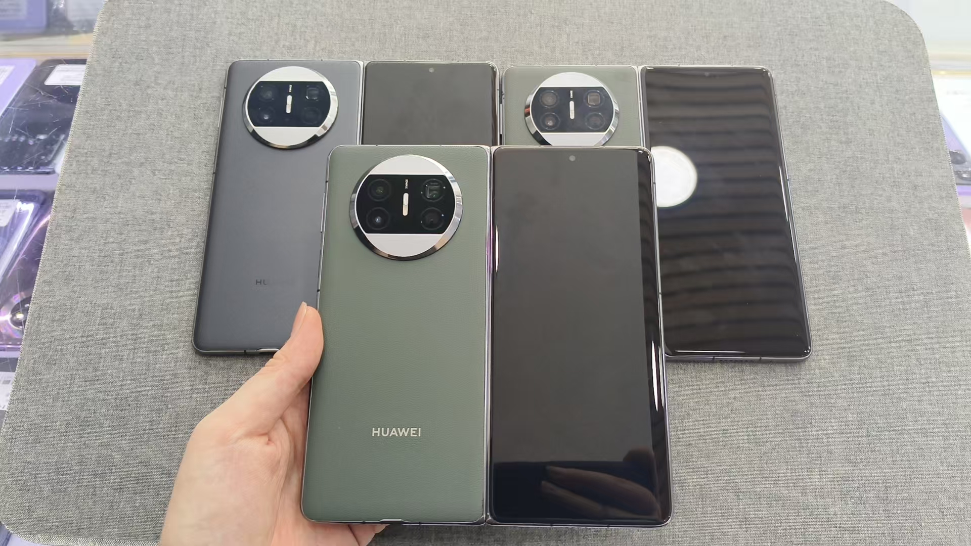 9新 Huawei/华为 二手九新华为matex3小屏大屏完美支持双卡双待