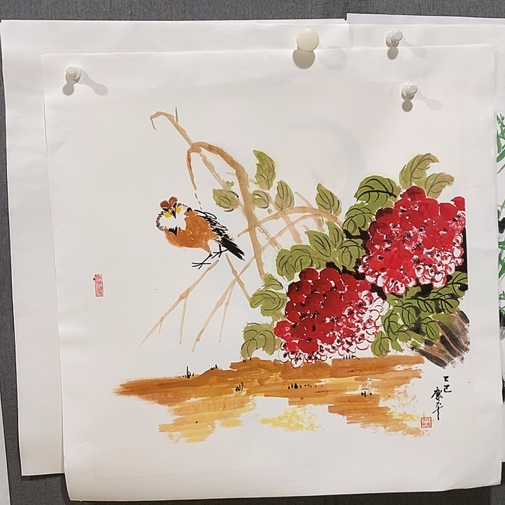 国画手写手绘作品180