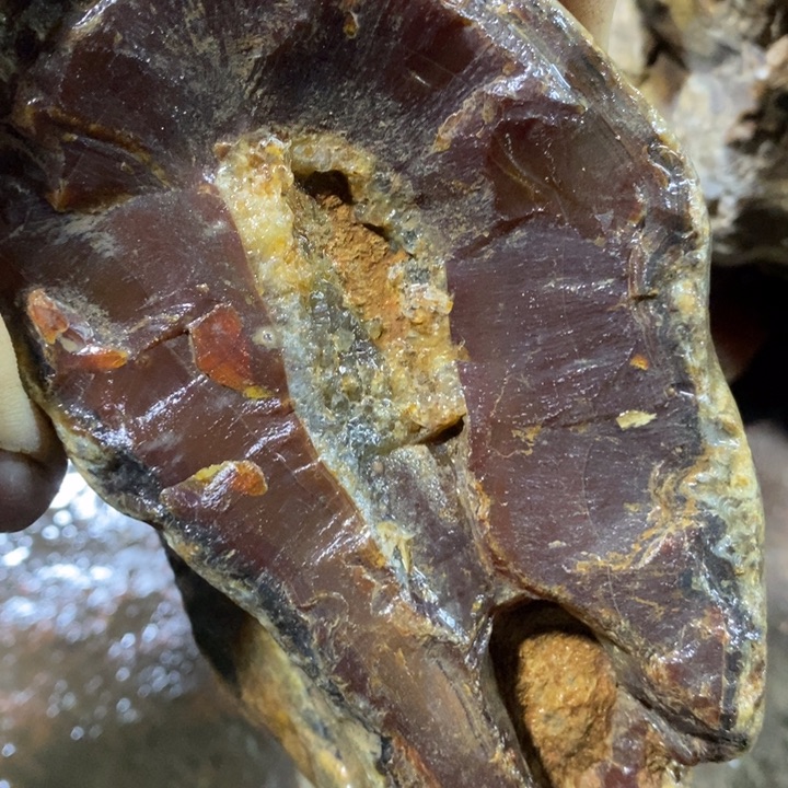 双***林玛瑙/玉髓合金手镯