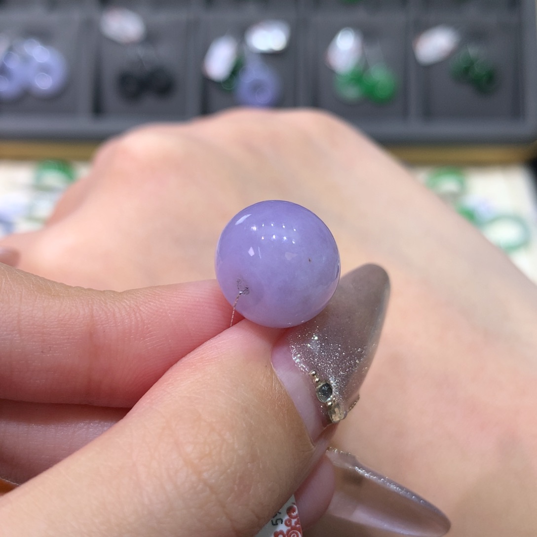 翡翠戒指未镶嵌路路通