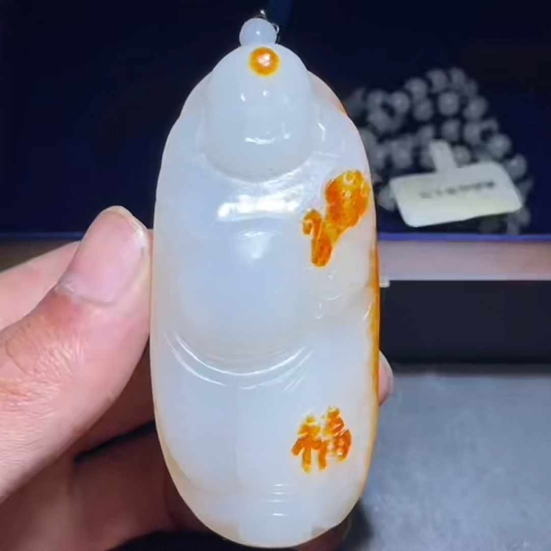 和田玉玉石挂件 d1212拍一发一