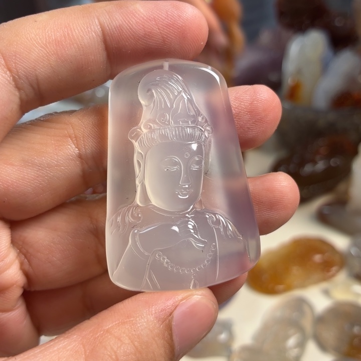未镶嵌吊坠(不含链)玛瑙/玉髓