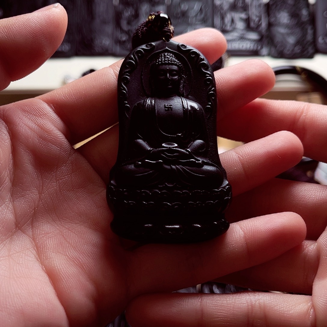 天然缅料A货阿弥陀佛A173